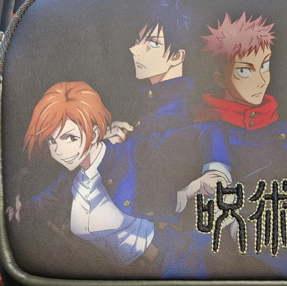 NWT Loungefly X Jujutsu Kaisen 10" Backpack Year One Class Anime - Picture 3 of 8